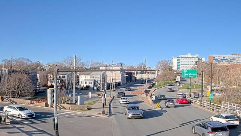 Mac Donald Bridge - Dartmouth bound