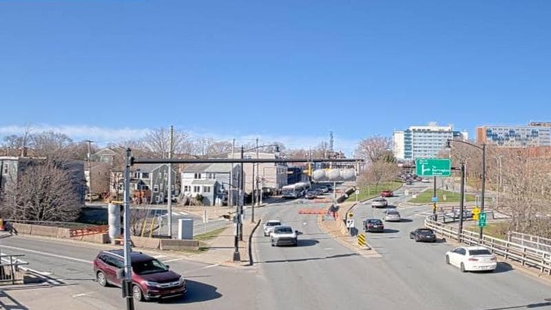 Mac Donald Bridge - Dartmouth bound