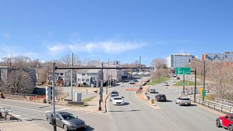 Mac Donald Bridge - Dartmouth bound