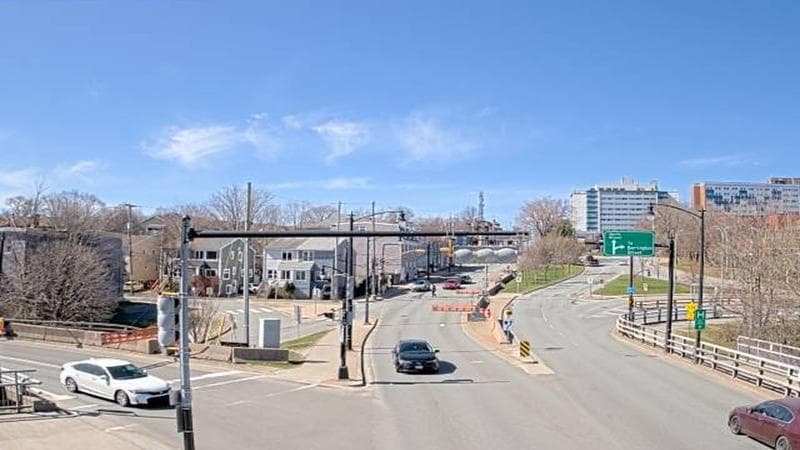 Mac Donald Bridge - Dartmouth bound