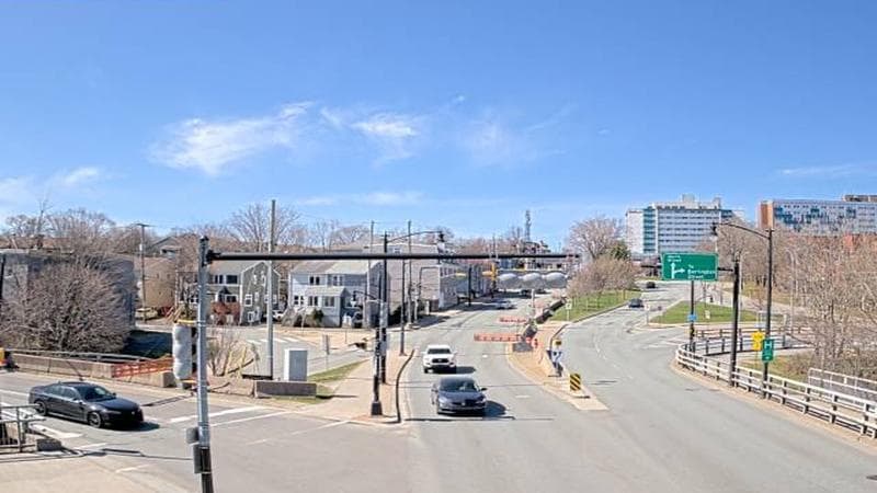 Mac Donald Bridge - Dartmouth bound