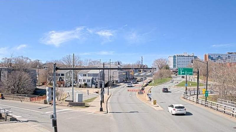 Mac Donald Bridge - Dartmouth bound