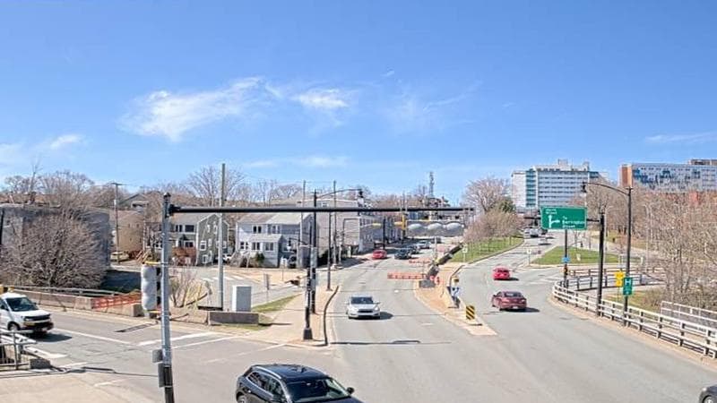 Mac Donald Bridge - Dartmouth bound