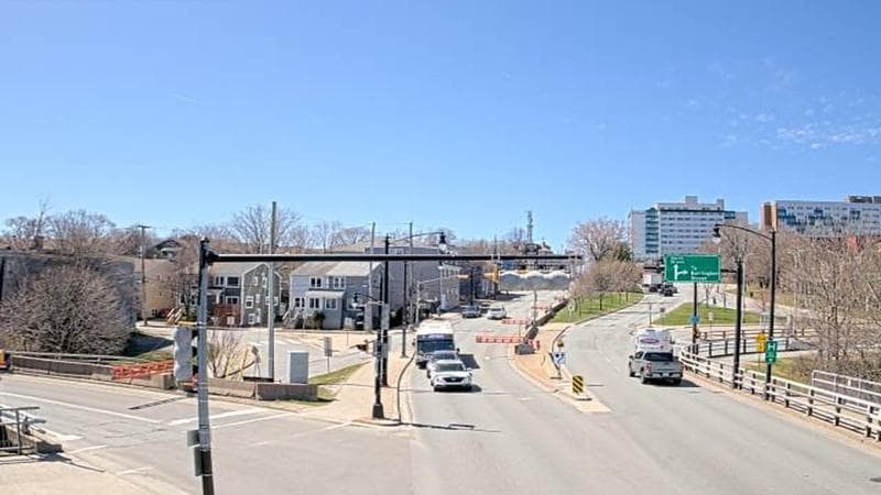 Mac Donald Bridge - Dartmouth bound