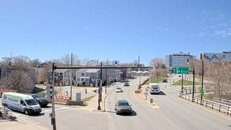 Mac Donald Bridge - Dartmouth bound