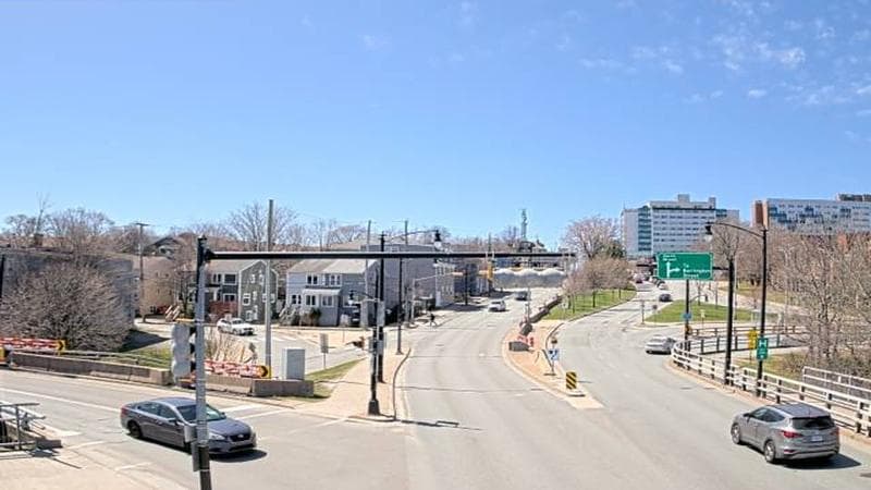 Mac Donald Bridge - Dartmouth bound