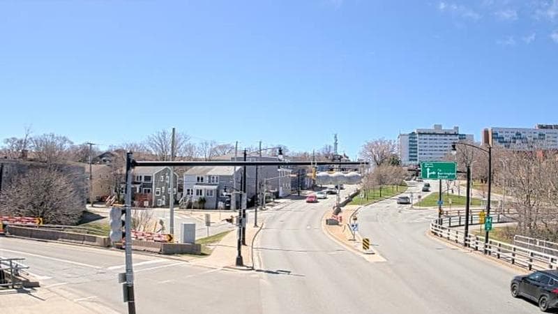 Mac Donald Bridge - Dartmouth bound