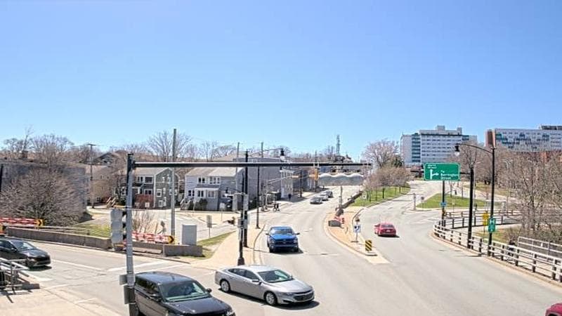 Mac Donald Bridge - Dartmouth bound
