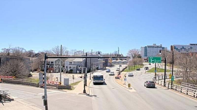 Mac Donald Bridge - Dartmouth bound