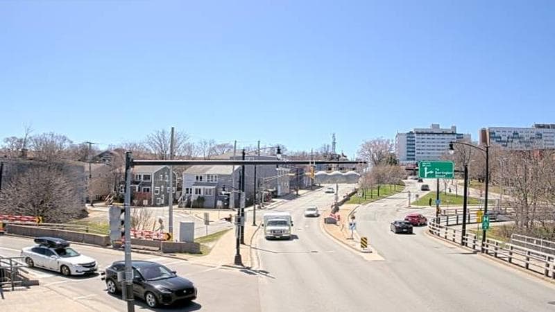 Mac Donald Bridge - Dartmouth bound