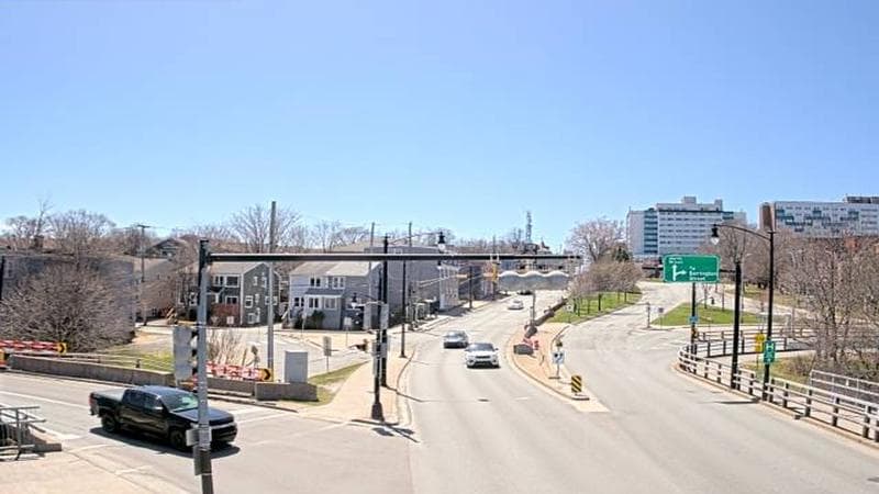 Mac Donald Bridge - Dartmouth bound