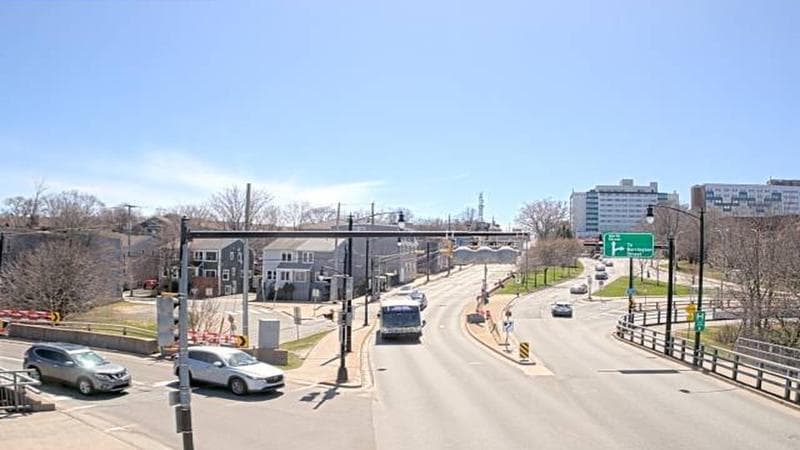 Mac Donald Bridge - Dartmouth bound