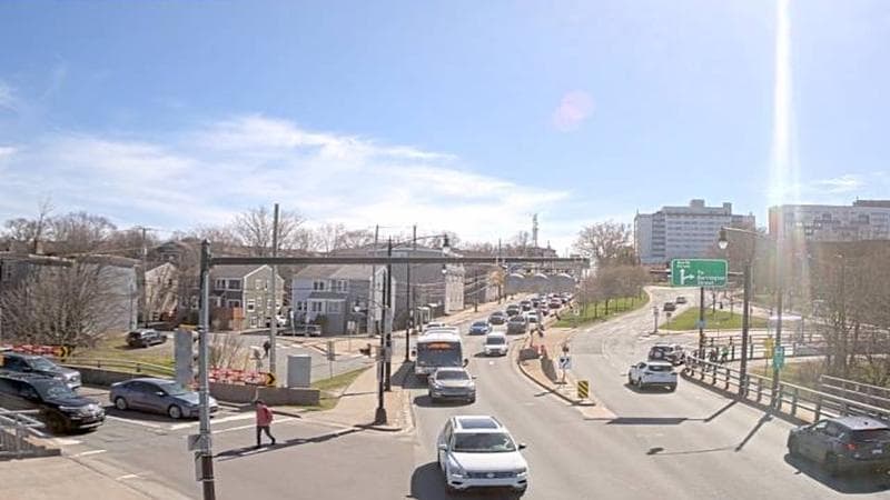Mac Donald Bridge - Dartmouth bound