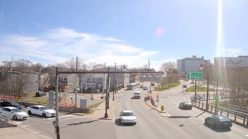 Mac Donald Bridge - Dartmouth bound