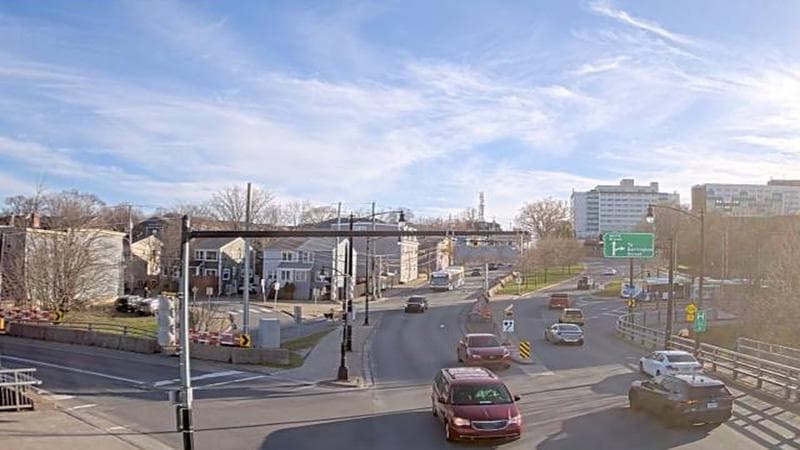 Mac Donald Bridge - Dartmouth bound