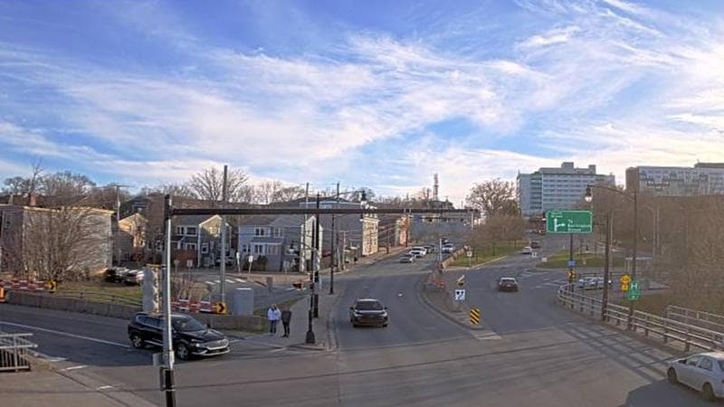 Mac Donald Bridge - Dartmouth bound