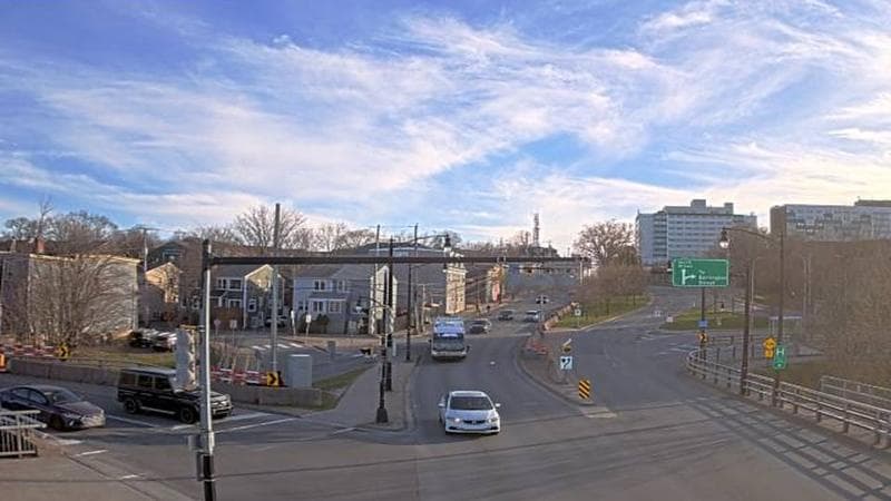 Mac Donald Bridge - Dartmouth bound