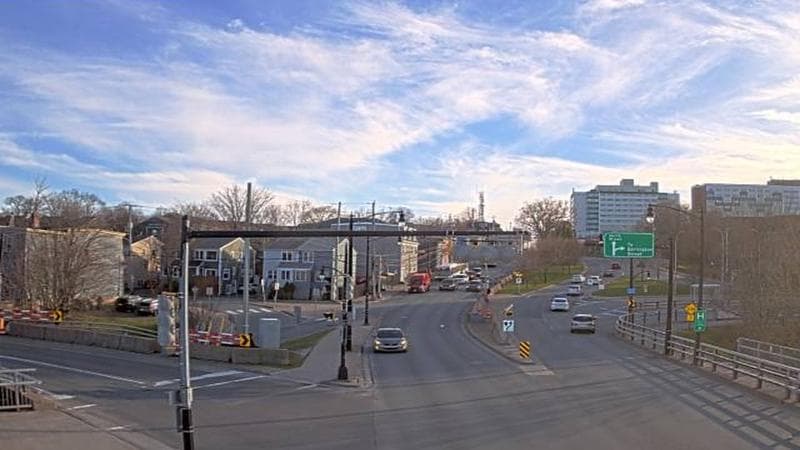 Mac Donald Bridge - Dartmouth bound