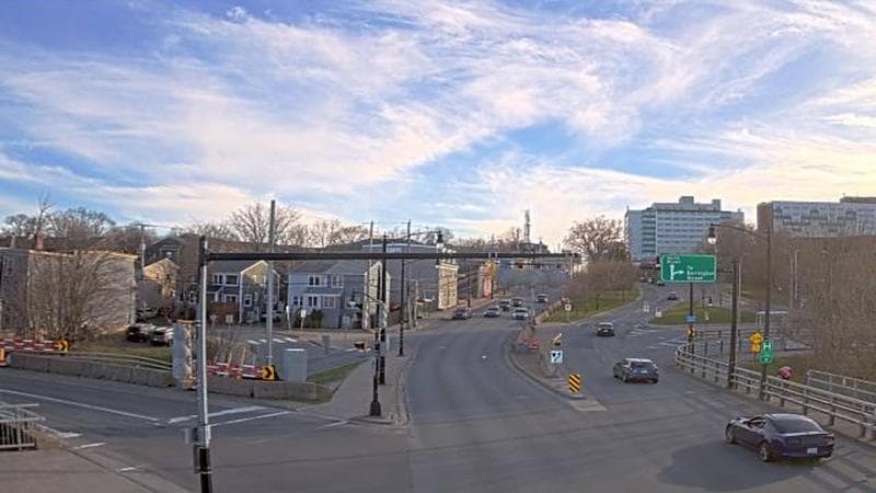 Mac Donald Bridge - Dartmouth bound