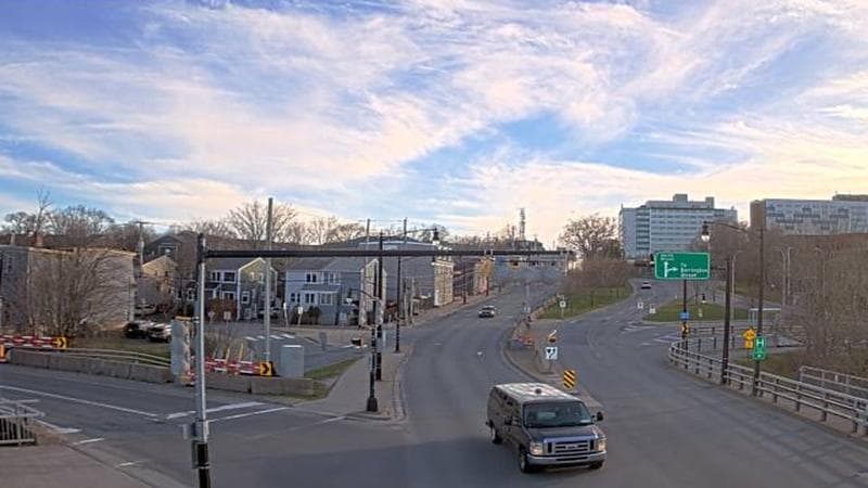 Mac Donald Bridge - Dartmouth bound