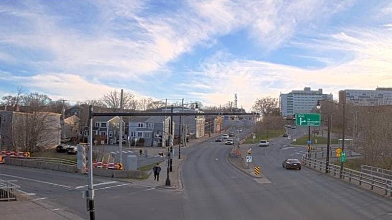 Mac Donald Bridge - Dartmouth bound