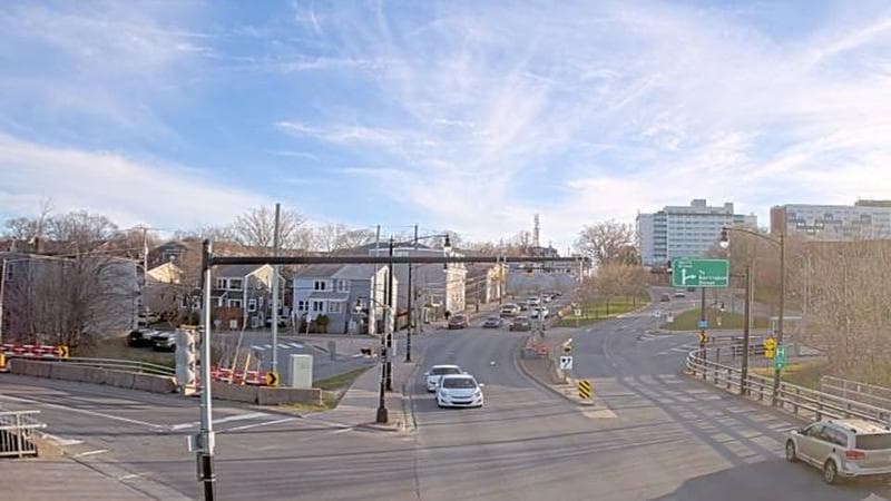 Mac Donald Bridge - Dartmouth bound