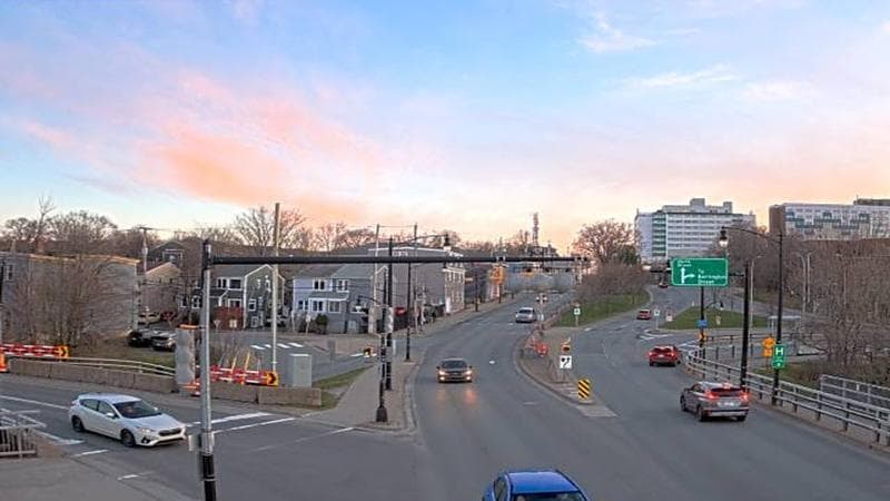 Mac Donald Bridge - Dartmouth bound
