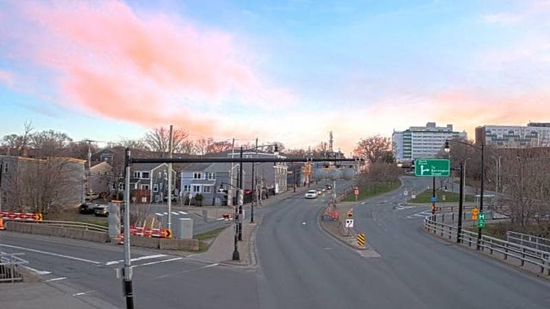 Mac Donald Bridge - Dartmouth bound