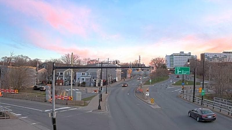 Mac Donald Bridge - Dartmouth bound