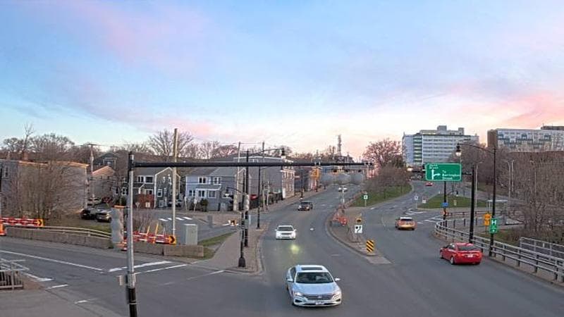 Mac Donald Bridge - Dartmouth bound