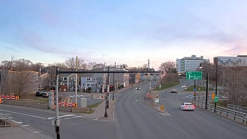 Mac Donald Bridge - Dartmouth bound