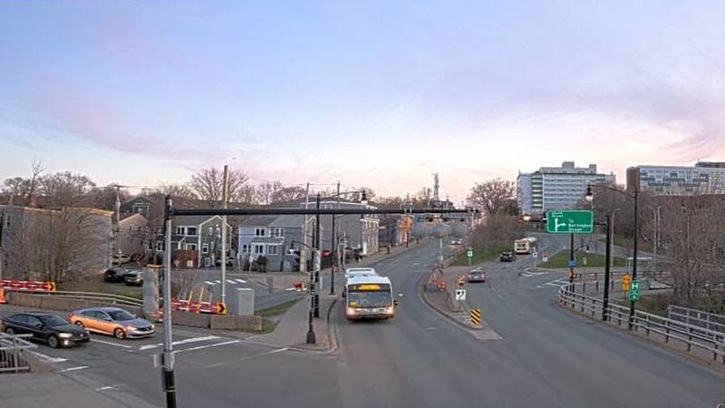 Mac Donald Bridge - Dartmouth bound