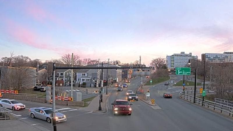 Mac Donald Bridge - Dartmouth bound
