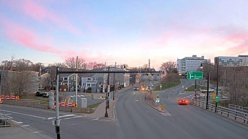 Mac Donald Bridge - Dartmouth bound
