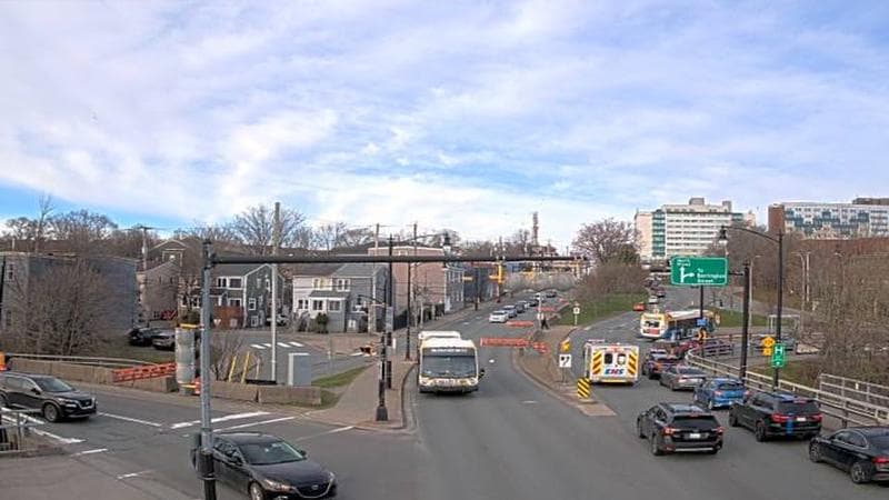 Mac Donald Bridge - Dartmouth bound