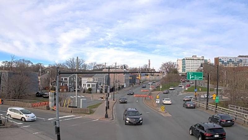 Mac Donald Bridge - Dartmouth bound