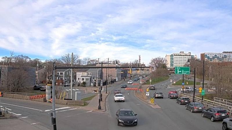 Mac Donald Bridge - Dartmouth bound