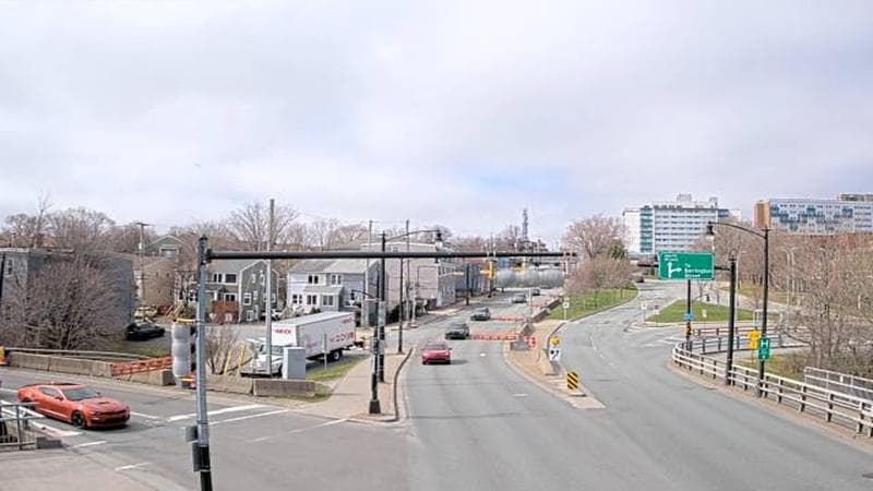Mac Donald Bridge - Dartmouth bound