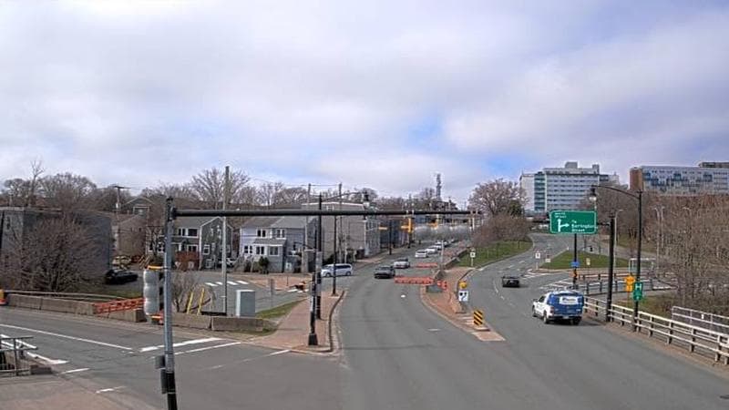 Mac Donald Bridge - Dartmouth bound