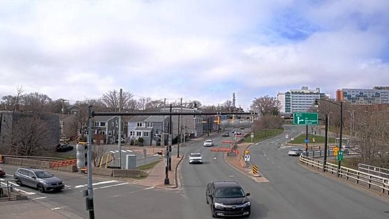 Mac Donald Bridge - Dartmouth bound