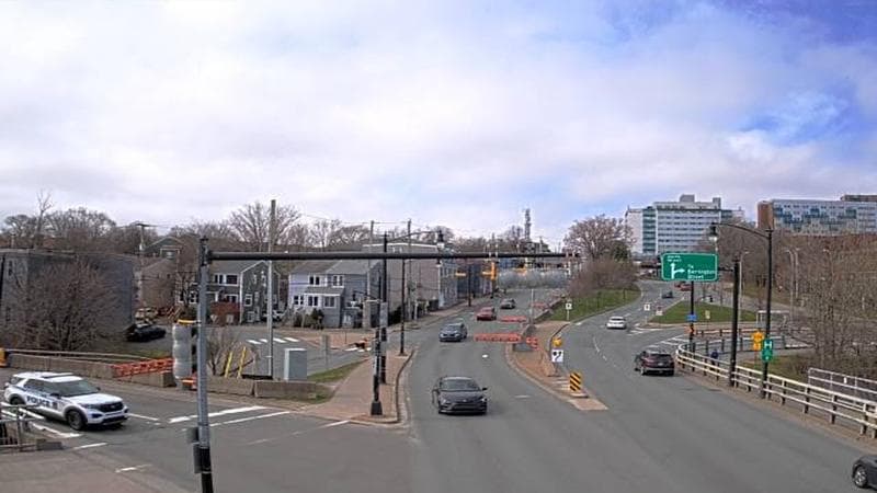 Mac Donald Bridge - Dartmouth bound