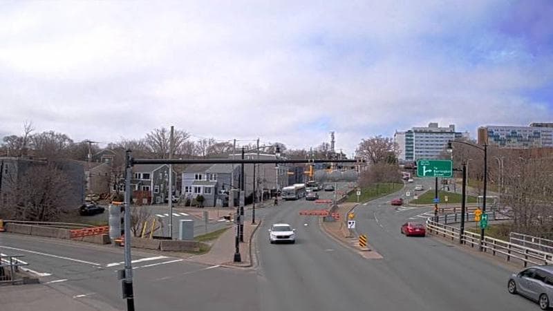 Mac Donald Bridge - Dartmouth bound