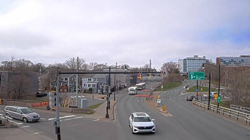 Mac Donald Bridge - Dartmouth bound