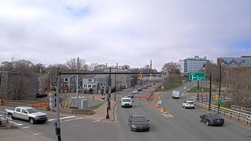 Mac Donald Bridge - Dartmouth bound