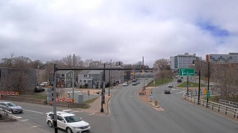 Mac Donald Bridge - Dartmouth bound