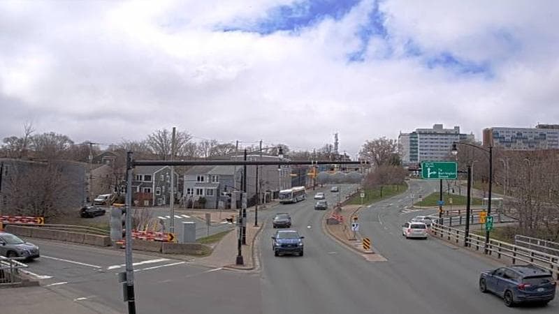 Mac Donald Bridge - Dartmouth bound