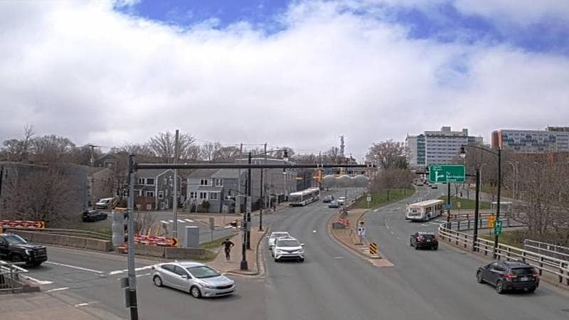 Mac Donald Bridge - Dartmouth bound