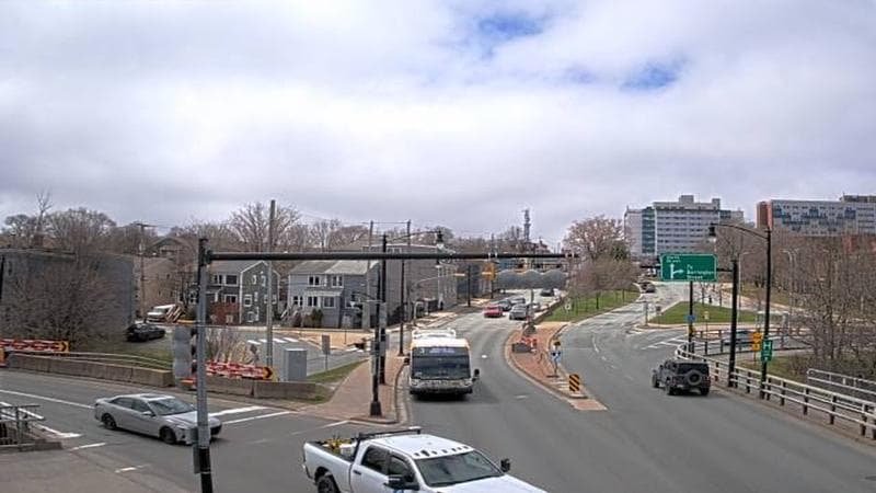Mac Donald Bridge - Dartmouth bound