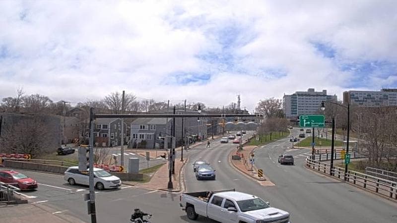 Mac Donald Bridge - Dartmouth bound