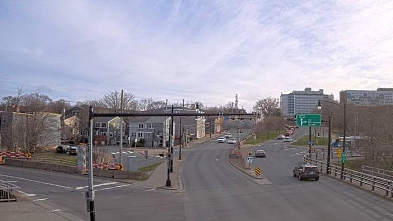Mac Donald Bridge - Dartmouth bound
